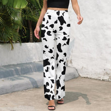 Lade das Bild in den Galerie-Viewer, Multi-Image-Druck Damen / Frauen Voll Druck Jerseyhose Schlaghose Stretchhose LP mit Fotos Muster Text Logo selbst gestalten und bedrucken