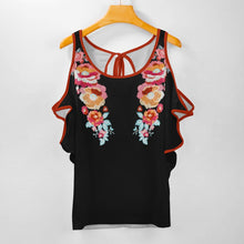 Lade das Bild in den Galerie-Viewer, Oversize Multi-Image-Druck Damen / Frauen OFF Shoulder TSHIRT T-Shirt Kleid Große Größen AUT mit Fotos Muster Text Logo selbst gestalten und bedrucken