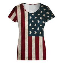 Lade das Bild in den Galerie-Viewer, Oversize Multi-Image-Druck Damen / Frauen T-Shirt Kurzarm mit V Ausschnitt VT Große Größen mit Fotos Muster Text Logo selbst gestalten und bedrucken