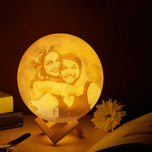 Lade das Bild in den Galerie-Viewer, Touch Dreifarbige 3D-Druck Lunar PLA Mondlampe selbst gestalten und bedrucken