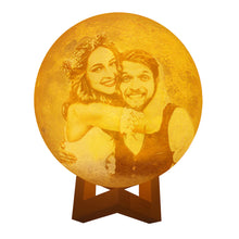Lade das Bild in den Galerie-Viewer, Touch Dreifarbige 3D-Druck Lunar PLA Mondlampe selbst gestalten und bedrucken