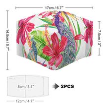 Lade das Bild in den Galerie-Viewer, PM2,5 Gesichtsmasken Mund Nasen Masken (mit schwarzem Seil) waschbar selbst gestalten