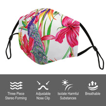 Lade das Bild in den Galerie-Viewer, PM2,5 Gesichtsmasken Mund Nasen Masken (mit schwarzem Seil) waschbar selbst gestalten