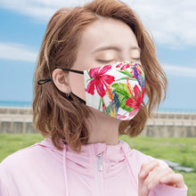 Lade das Bild in den Galerie-Viewer, PM2,5 Gesichtsmasken Mund Nasen Masken (mit schwarzem Seil) waschbar selbst gestalten