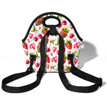 Lade das Bild in den Galerie-Viewer, PVC Lunch Bag Kühltasche Lunchtasche mit Tragegriff mit Foto / Text selbst gestalten und bedrucken