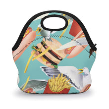 Lade das Bild in den Galerie-Viewer, PVC Lunch Bag Kühltasche Lunchtasche mit Tragegriff mit Foto / Text selbst gestalten und bedrucken