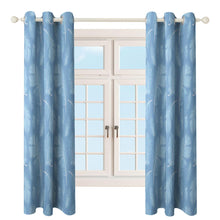 Lade das Bild in den Galerie-Viewer, Perforierter Gardinen Fotovorhang Zwei Symmetrisch 132x183cm 132x213cm selbst gestalten und bedrucken