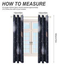 Lade das Bild in den Galerie-Viewer, Perforierter Vorhang - Druck Zwei Teile sind gleich - selbst gestalten und bedrucken