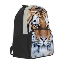 Lade das Bild in den Galerie-Viewer, Personalisierte 16 Zoll 40x28x16cm 1680D Leder & Filz Rucksack Schultasche für Mädchen Jungen mit Bildern Fotos Text selbst gestalten und bedrucken