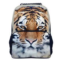 Lade das Bild in den Galerie-Viewer, Personalisierte 16 Zoll 40x28x16cm 1680D Leder & Filz Rucksack Schultasche für Mädchen Jungen mit Bildern Fotos Text selbst gestalten und bedrucken