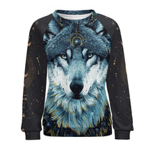 Lade das Bild in den Galerie-Viewer, Personalisierte Multi-Image-Druck Vollprint Frauen Lässiges Sweatshirt Shirt Langarmshirt RHDEC2 mit Foto Muster Text selbst gestalten und bedrucken