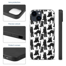 Lade das Bild in den Galerie-Viewer, Personalisierte TPU Clear Cover iPhone 14 / iPhone 14 Plus / iPhone 14 Pro / iPhone 14 Pro Max Handyhülle Schutzhülle mit Fotos Muster Text Logo selbst gestalten und bedrucken