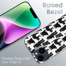 Lade das Bild in den Galerie-Viewer, Personalisierte TPU Clear Cover iPhone 14 / iPhone 14 Plus / iPhone 14 Pro / iPhone 14 Pro Max Handyhülle Schutzhülle mit Fotos Muster Text Logo selbst gestalten und bedrucken