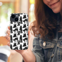 Lade das Bild in den Galerie-Viewer, Personalisierte TPU Clear Cover iPhone 14 / iPhone 14 Plus / iPhone 14 Pro / iPhone 14 Pro Max Handyhülle Schutzhülle mit Fotos Muster Text Logo selbst gestalten und bedrucken
