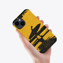 Lade das Bild in den Galerie-Viewer, Personalisierte iPhone 14 / iPhone 14 Plus / iPhone 14 Pro / iPhone 14 Pro Max Handyhülle Schutzhülle aus Carbon Fiber Kohlefaser mit Fotos Muster Text Logo selbst gestalten und bedrucken