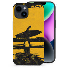 Lade das Bild in den Galerie-Viewer, Personalisierte iPhone 14 / iPhone 14 Plus / iPhone 14 Pro / iPhone 14 Pro Max Handyhülle Schutzhülle aus Carbon Fiber Kohlefaser mit Fotos Muster Text Logo selbst gestalten und bedrucken