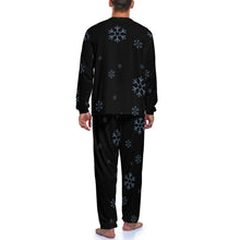 Lade das Bild in den Galerie-Viewer, Personalisierter Multi-Image-Druck Herren Schlafanzug Pajama JJ1201 in langer Form 2-tlg. mit Fotos Muster Text Logo selbst gestalten und bedrucken
