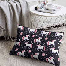 Lade das Bild in den Galerie-Viewer, Plüsch Kissenbezug Kissenhülle Kopfkissenbezug lang beidseitiger Druck mit Foto Text selbst gestalten und bedrucken