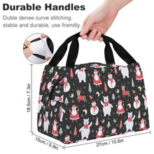 Lade das Bild in den Galerie-Viewer, Polyester Essenstasche Lunchtasche Lunch Bag Kühltasche mit Tragegriff mit Foto / Text selbst gestalten und bedrucken