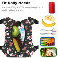 Lade das Bild in den Galerie-Viewer, Polyester Essenstasche Lunchtasche Lunch Bag Kühltasche mit Tragegriff mit Foto / Text selbst gestalten und bedrucken