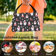 Lade das Bild in den Galerie-Viewer, Polyester Essenstasche Lunchtasche Lunch Bag Kühltasche mit Tragegriff mit Foto / Text selbst gestalten und bedrucken