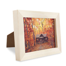 Lade das Bild in den Galerie-Viewer, Puzzle Bilderrahmen Fotorahmen mit Photo in horizontale Version selbst gestalten und bedrucken