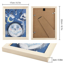 Lade das Bild in den Galerie-Viewer, Puzzle Bilderrahmen Fotorahmen mit Photo in vertikale Version selbst gestalten und bedrucken