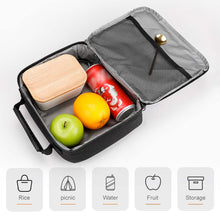 Lade das Bild in den Galerie-Viewer, Quadratische Lunchtasche / Einkaufstasche / Thermotasche / Kühltasche mit Foto selbst gestalten und bedrucken