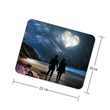 Lade das Bild in den Galerie-Viewer, Quadratisches Mauspad 18*22cm 20*25cm 25*30cm mit Foto Text selbst gestalten und bedrucken
