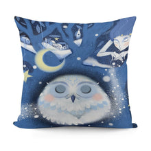 Lade das Bild in den Galerie-Viewer, Quadratisches Plüsch Kissenbezug Kissenhülle 45x45cm beidseitiger Druck selbst gestalten und bedrucken