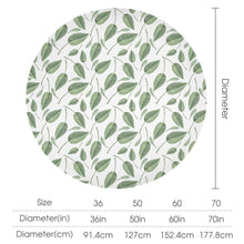 Lade das Bild in den Galerie-Viewer, Runde Tischdecke Tisch Abdeckung für Esszimmer Küche Dekoration mit Fotos Muster Text Logo selbst gestalten und bedrucken