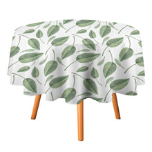 Lade das Bild in den Galerie-Viewer, Runde Tischdecke Tisch Abdeckung für Esszimmer Küche Dekoration mit Fotos Muster Text Logo selbst gestalten und bedrucken