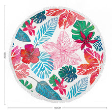 Lade das Bild in den Galerie-Viewer, Rundes Strandtuch 60"×60" selbst gestalten und bedrucken