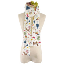 Lade das Bild in den Galerie-Viewer, Plüsch Schal Winter (Falt- und doppelseitiger Druck) 8"×70" selbst gestalten und bedrucken