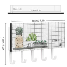 Lade das Bild in den Galerie-Viewer, Schlüsselhaken / Wandmontierter Schlüsselhaken mit Foto selbst gestalten und bedrucken