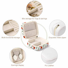 Lade das Bild in den Galerie-Viewer, Schmuckbox Schmuckkoffer Schmuckkasten für Ringe, Ohrringe, Halsketten, Armbänder mit Fotos Muster Text Logo selbst gestalten und bedrucken