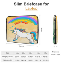 Lade das Bild in den Galerie-Viewer, Schmutz- & Wasserabweisende Laptoptasche Notebooktasche Schutz-Hülle für Laptop 10" 12" 13" 15" 17" Zoll (Beidseitiger Druck mit unterschiedlichen Bildern) mit Fotos Muster Text Logo selbst gestalten und bedrucken