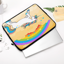 Lade das Bild in den Galerie-Viewer, Schmutz- & Wasserabweisende Laptoptasche Notebooktasche Schutz-Hülle für Laptop 10" 12" 13" 15" 17" Zoll (Beidseitiger Druck mit unterschiedlichen Bildern) mit Fotos Muster Text Logo selbst gestalten und bedrucken