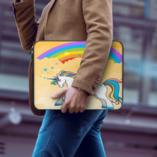 Lade das Bild in den Galerie-Viewer, Schmutz- & Wasserabweisende Laptoptasche Notebooktasche Schutz-Hülle für Laptop 10" 12" 13" 15" 17" Zoll (Beidseitiger Druck mit unterschiedlichen Bildern) mit Fotos Muster Text Logo selbst gestalten und bedrucken