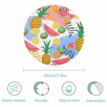 Lade das Bild in den Galerie-Viewer, Schneidebrett Glas personalisiert mit Fotos Muster Text Logo selbst gestalten und bedrucken