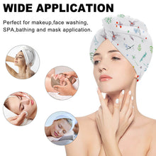 Lade das Bild in den Galerie-Viewer, Schnelles Trocknen Haare Handtuch Turban Mütze Hut aus Frottee selbst gestalten und bedrucken mit Foto selbst gestalten und bedrucken