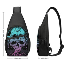 Lade das Bild in den Galerie-Viewer, Schultertasche Umhängetasche A002 Sling Bag Rucksack Crossbody Rucksack Brusttasche mit Foto / Text selbst gestalten und bedrucken