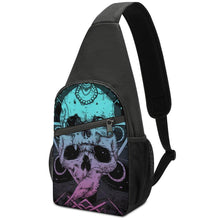 Lade das Bild in den Galerie-Viewer, Schultertasche Umhängetasche A002 Sling Bag Rucksack Crossbody Rucksack Brusttasche mit Foto / Text selbst gestalten und bedrucken