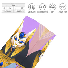 Lade das Bild in den Galerie-Viewer, Damen & Herren Schwarze Strümpfe Socken Gekämmte Baumwolle selbst gestalten und bedrucken