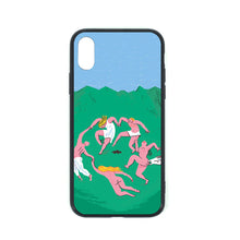 Lade das Bild in den Galerie-Viewer, Schwarze TPU-Glashülle Handyhülle für Apple iPhone XS mit Foto selbst gestalten und bedrucken