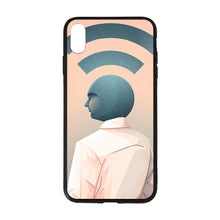 Lade das Bild in den Galerie-Viewer, Schwarze TPU-Glashülle Handyhülle für iPhone XS MAX mit Foto selbst gestalten und bedrucken