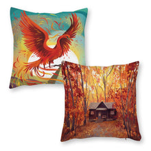 Lade das Bild in den Galerie-Viewer, Segeltuch Kissenhülle Kissenbezüge Set 40x40 45x45 einseitiger Druck 2 Stück/Packung selbst gestalten und bedrucken