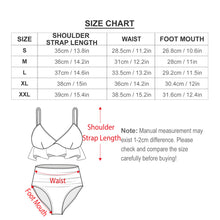 Lade das Bild in den Galerie-Viewer, Sexy BK2066 Damen Push-Up Bustier Bikinis mit High Waisted Bikini Hose selbst gestalten und bedrucken