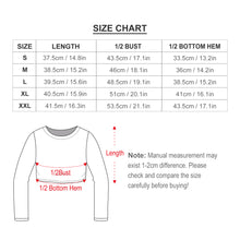 Lade das Bild in den Galerie-Viewer, Sexy Crop Top T-Shirt NZ108 Langarmshirt mit Bauchnabel - Damen / Frauen - selbst gestalten und bedrucken