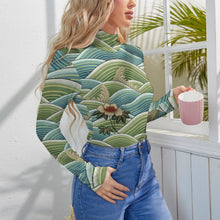 Lade das Bild in den Galerie-Viewer, Sexy Multi-Image-Druck Damen / Frauen Stringbody Jumpsuit Bodysuit Damenbody NZ056 mit Fotos Muster Text Logo selbst gestalten und bedrucken